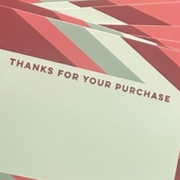 Poshmark Thank You Card Swag Merch Posh Cards Thanks Ltd Edition Supply 10 - Picture 6 of 16